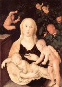 Hans Baldung Grien Virgin of the Vine Trellis oil painting reproduction